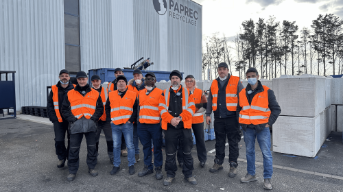 Sensibilisation aux déchets : nos équipes de proximité en immersion au centre de recyclage PAPREC de Richwiller