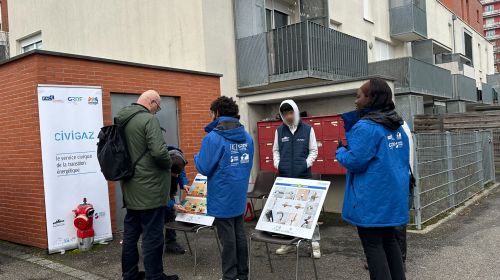 Nos éco-conseillers en action dans nos résidences